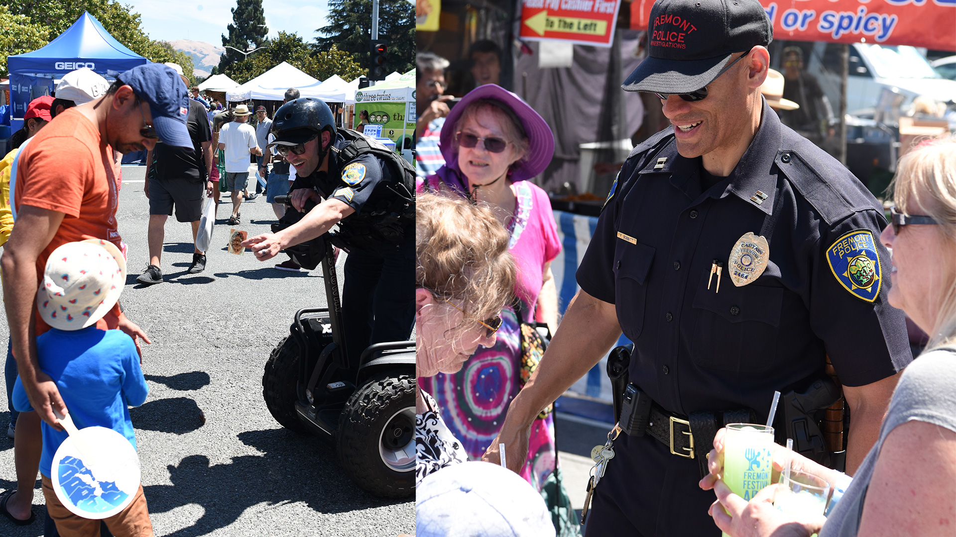 Fremont Police in the community